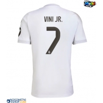 Moški Nogometni dresi Real Madrid Vinicius Junior #7 Domači 2025-26 Kratek Rokav